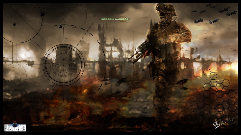 1080P, mw2, soldiers, call of duty