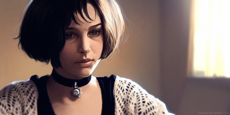 1080P, Léon: The Professional, Mathilda, Caricature, Natalie Portman
