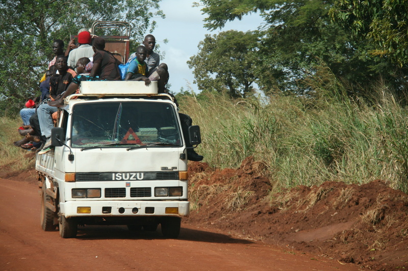 africa, means of transport, small car, real people, 4K, day, sitting, cargo transport, car, plant, motor vehicle, road, transportation, women, people