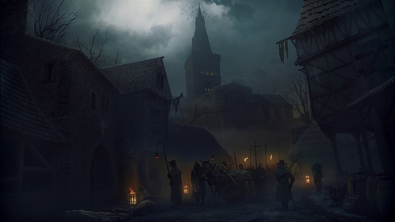 Vladimir Manyukhin, atra mors, The black plague, the black death, 1080P