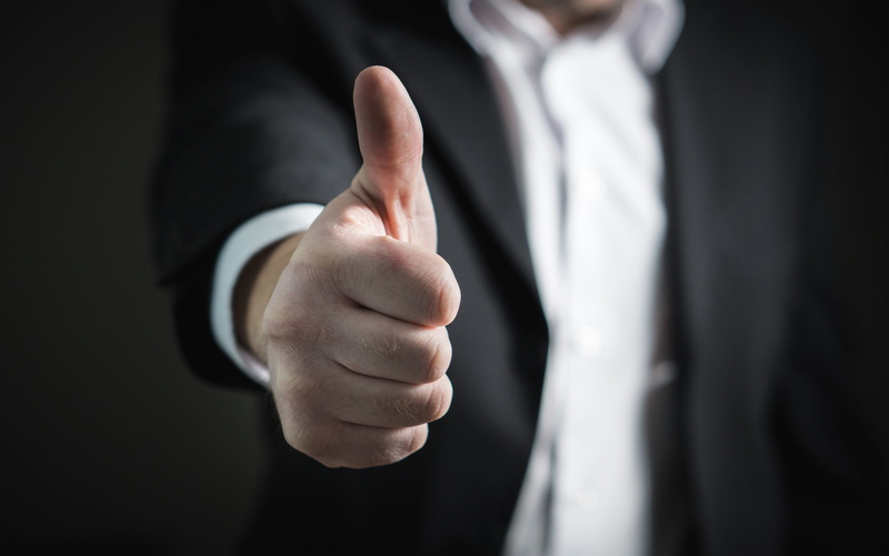 marketing, finger, business, men, dark, man, teamwork, hand, adult, midsection, body part, businessman, person, thumbs up, actor, perfect, human, suit