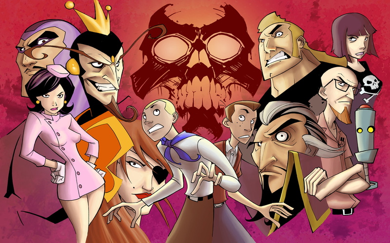  cartoon/comic, venture, the, white, 1080P, hd, anime, bros