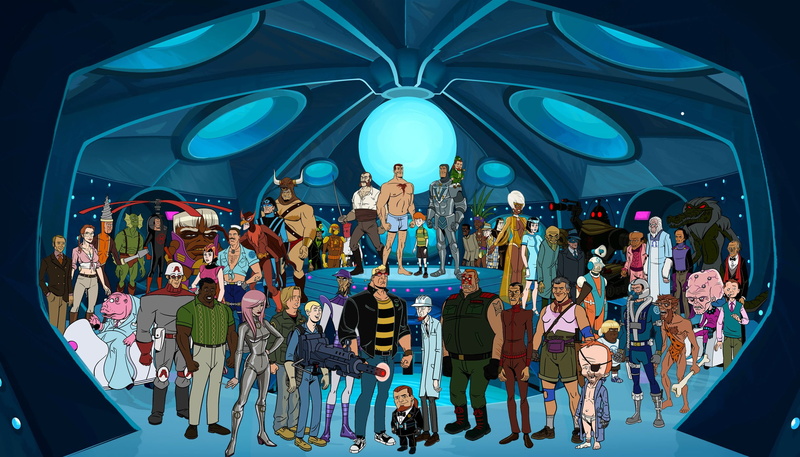 bros, 1080P, cartoon, comedy, venture, adventure