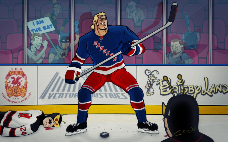 hockey, nhl, rangers, venture, bros, 1080P, york