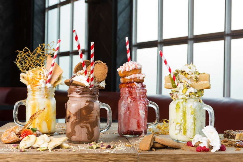 cake, 4K, milk shake, freak shake, freakshakes
