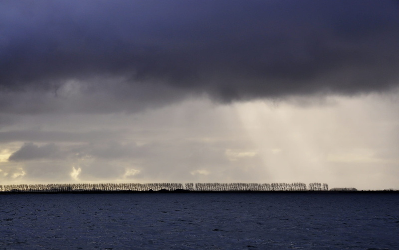 non-urban scene, water, Europe, no People, holland diep, sustainability, overcast, cloud - Sky, Sailing, beauty in nature, sailing around europe, waterfront