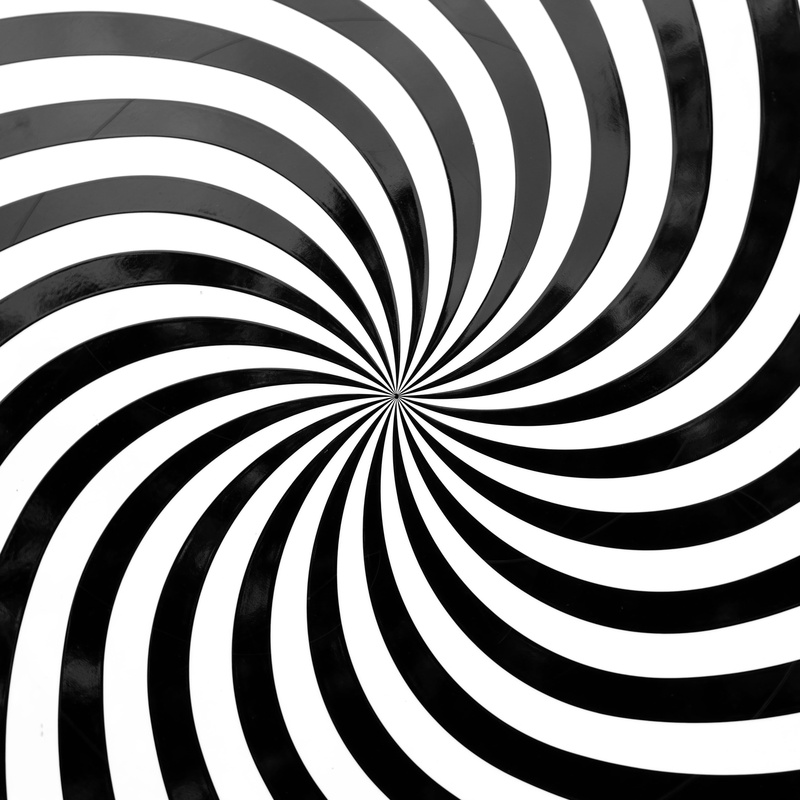 sense, shape, no people, deception, studio shot, repetition, textured, close-up, white color, concentric, 2K, pattern, full frame, white, striped, illusion