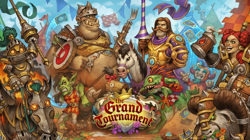 female likeness, sculpture, statue, text, male likeness, multi colored, creativity, human representation, representation, The Grand Tournament, Hearthstone