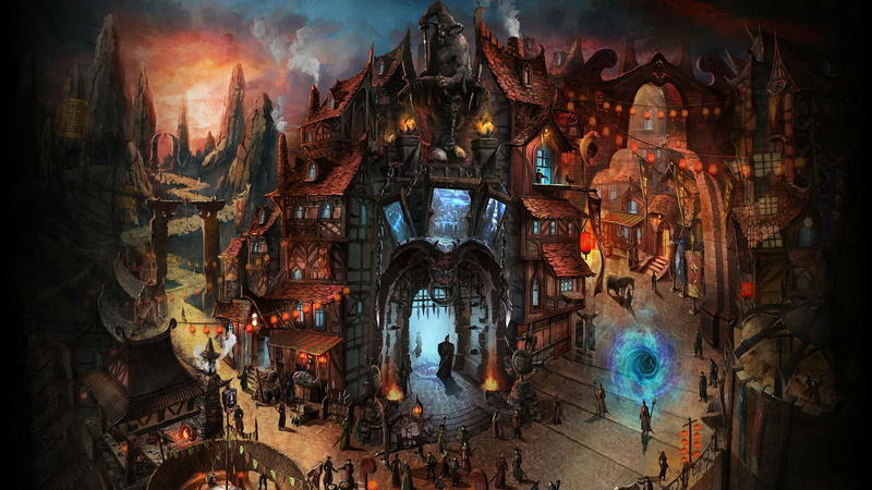 fantasy, architecture, indoors, art and craft, altar, Rts, Strategy, Fighting, 1rakion, travel destinations, Medieval, smoke - physical structure, place of worship