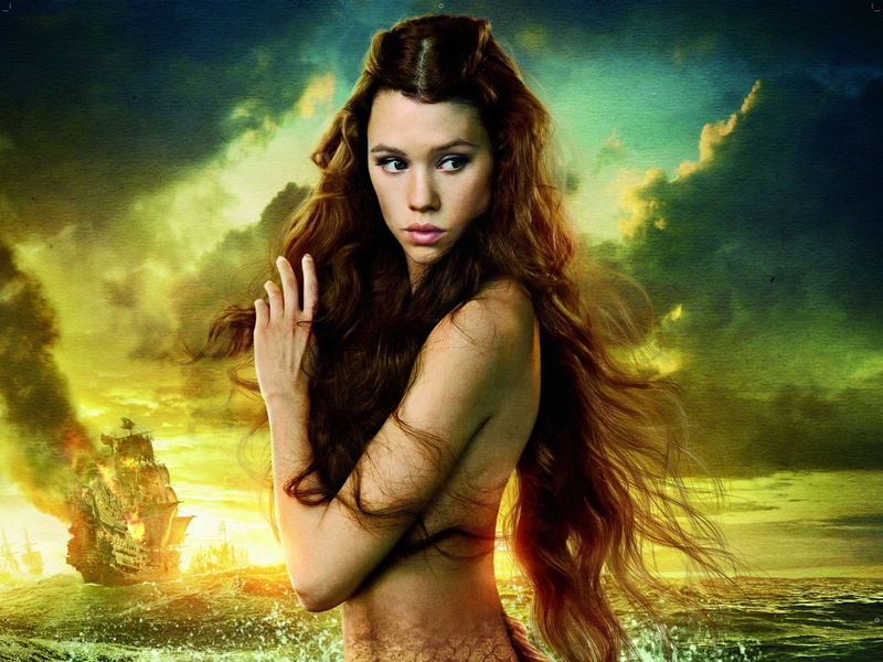young women, waist up, front view, hair, portrait, water, women, Astrid Bergès-Frisbey, 1080P, young adult, leisure activity, long hair, hairstyle, digital composite