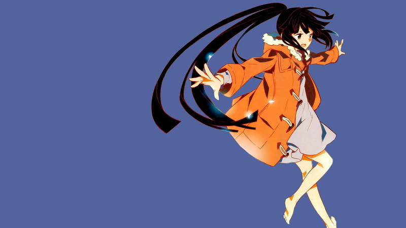 day, girl, sky, blue, clear sky, Akatsuki (Log Horizon), copy space, nature, young adult, sign, blue background, character, animal representation, outdoors