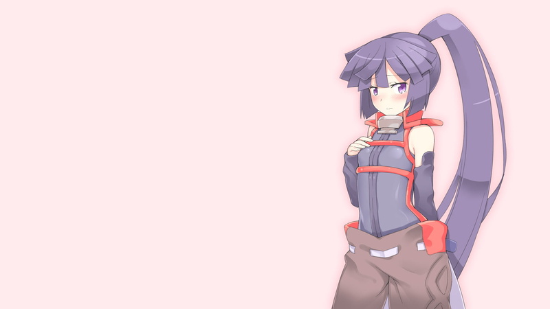 one person, glasses, illustration, Log Horizon, occupation, female, clothing, studio shot, anime girls, childhood, ponytail, human representation, Akatsuki (Log Horizon)