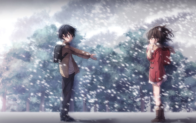characters, real people, emotion, ERASED, cloud - sky, female, young women, togetherness, people, lifestyles, enjoyment, nature, Kayo Hinazuki, road, Anime