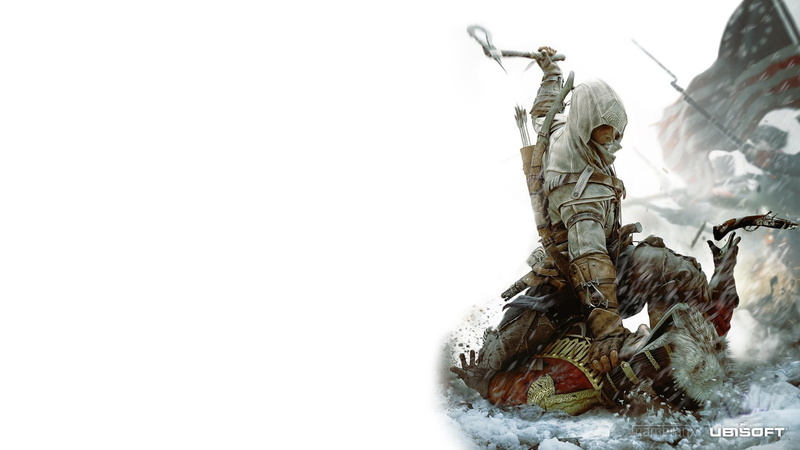 snow, weapon, Assassins Creed III, body Armor, 1080P, aggression, no people, day, military, art and craft, male likeness, sculpture, sky, sport, Assassins Creed