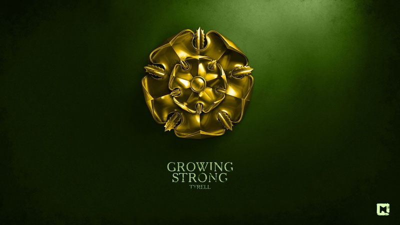 house, tyrell, thrones, series, growing, multicolor, strong, game, 1080P