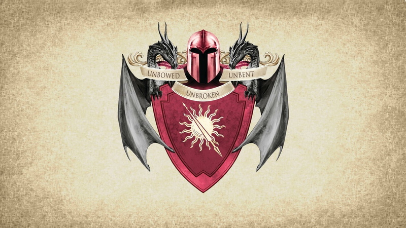 House Sigils, German Style, A Song of Ice and Fire, Martell, dragon, shield, War of the Five Kings, spear, 1080P, serie tv, medieval, sun, pearls, symbol
