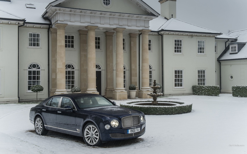 cars, mansion, black, spur, bentley, winter, mulsanne, hd, house, flying, snow, 2K