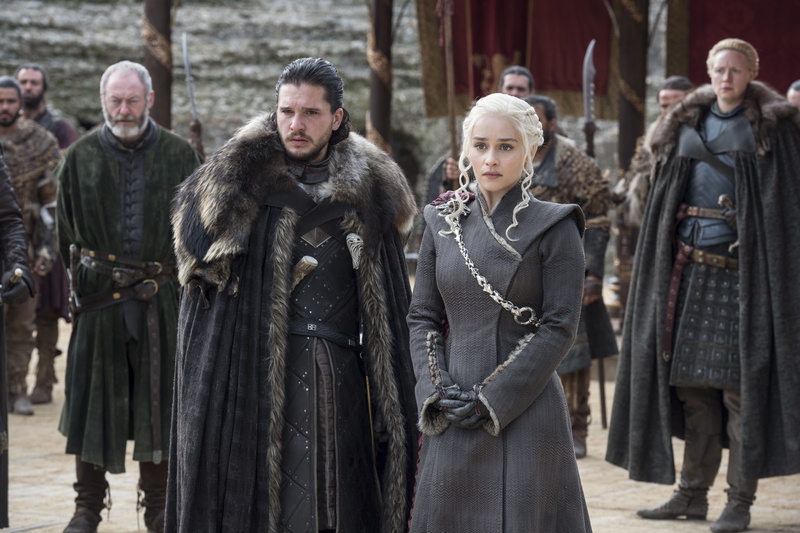 Brienne Of Tarth, Daenerys Targaryen, 5K, Gwendoline Christie, Game Of Thrones, TV Show, Jon Snow, Davos Seaworth, Kit Harington, Emilia Clarke, Liam Cunningham