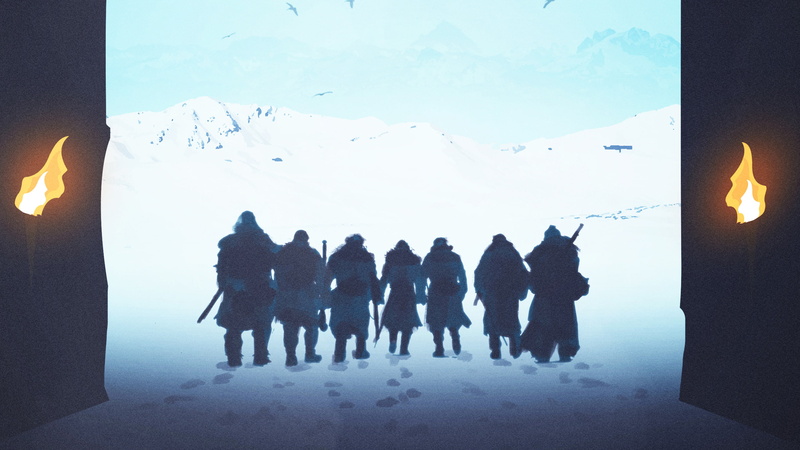 Sandor Clegane, Beric Dondarrion, Thoros of Myr, Game Of Thrones, Tormund Giantsbane, TV Show, Gendry (Game Of Thrones), Jon Snow, 2K, Jorah Mormont