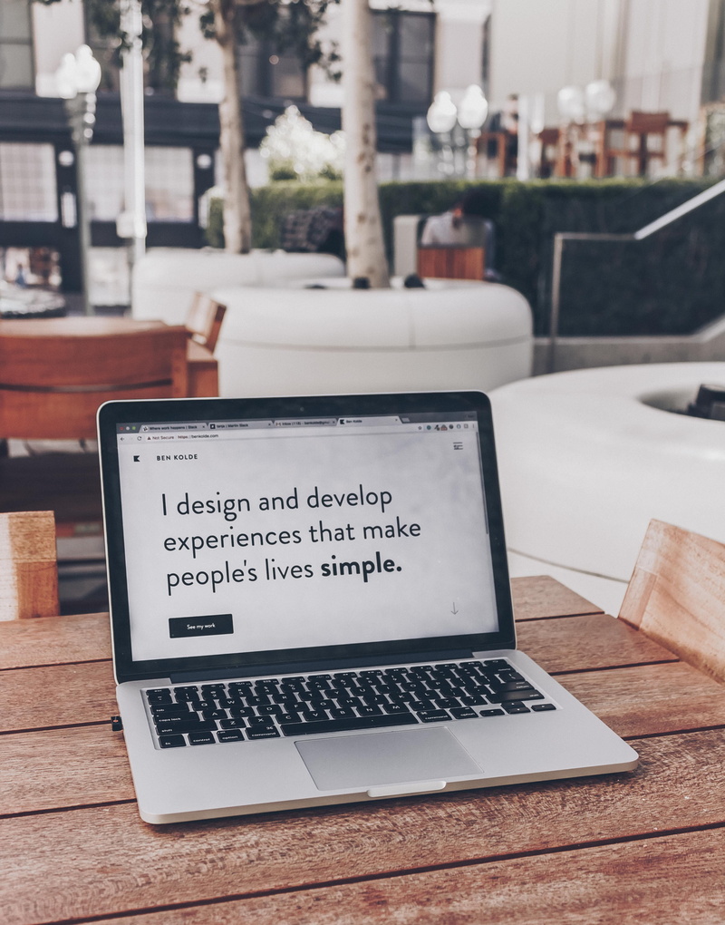 computer, design, work, focus on foreground, black, website, wood - material, macbook, portability, screen, working, architecture, internet, information