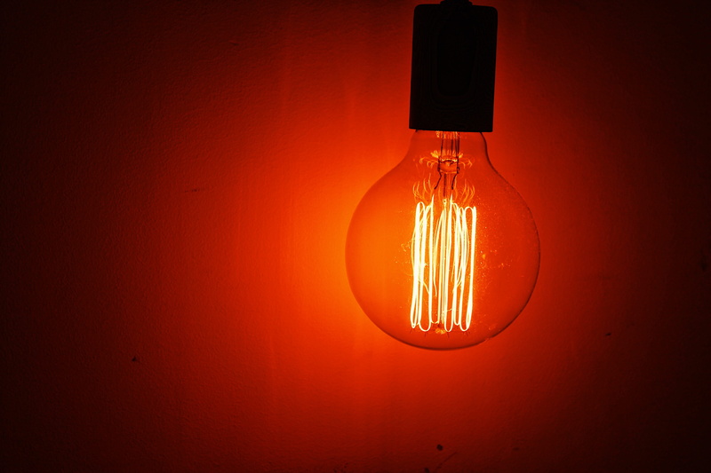 electric light, light bulb, lighted, close-up, 2K, electric lamp, indoors, hanging, technology, copy space, studio shot, electricity, lampshade, illuminated