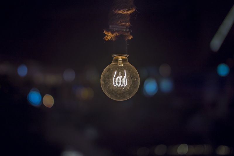 bulb, outdoors, light - natural phenomenon, energy, incandescent, lighting equipment, light bulb, power, electric, inspiration, focus on foreground, indoors