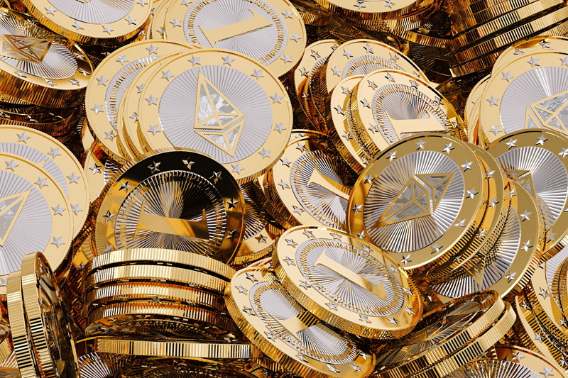 5K, logo, eth, ethereum, the air, clarification, coins