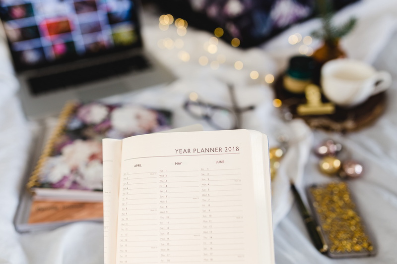 high angle view, still life, selective focus, notebook, starting, celebration, celebration event, study, publication, agenda, books, holiday - event, christmas