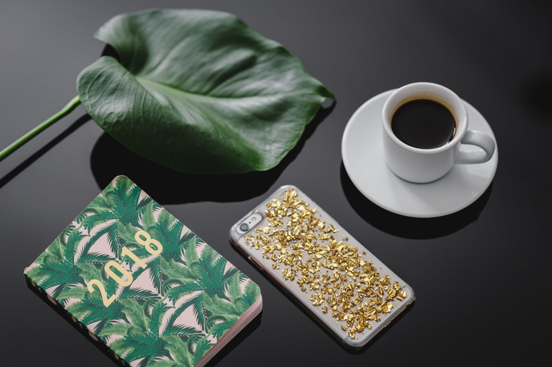 calendar, coffee cup, 4K, breakfast, black tea, food, tray, coffee - drink, indoors, plant part, view, top, tea cup, tea, saucer, no people, food and drink