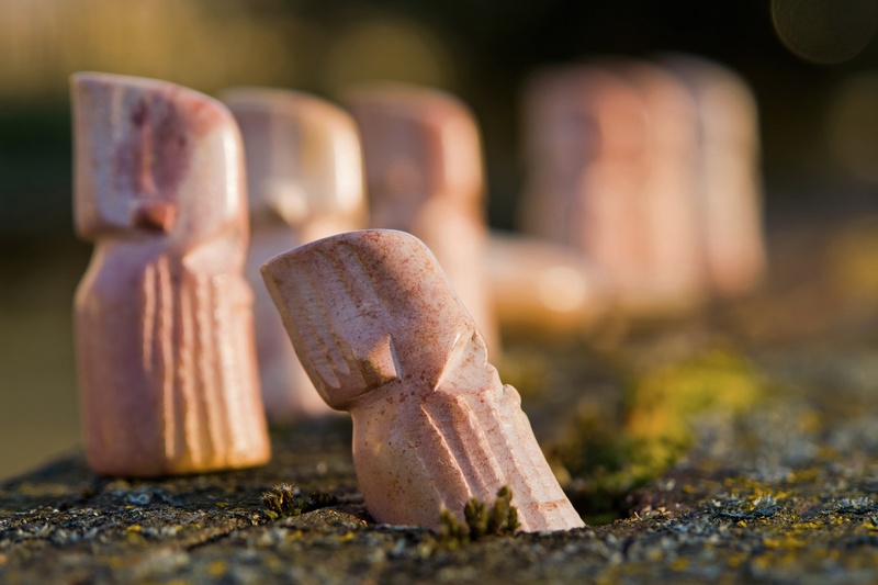 rusty, close-up, art and craft, strategy, no people, day, african chess, pawn, soapstone, sport, check, kagylokurt, selective focus, focus on foreground