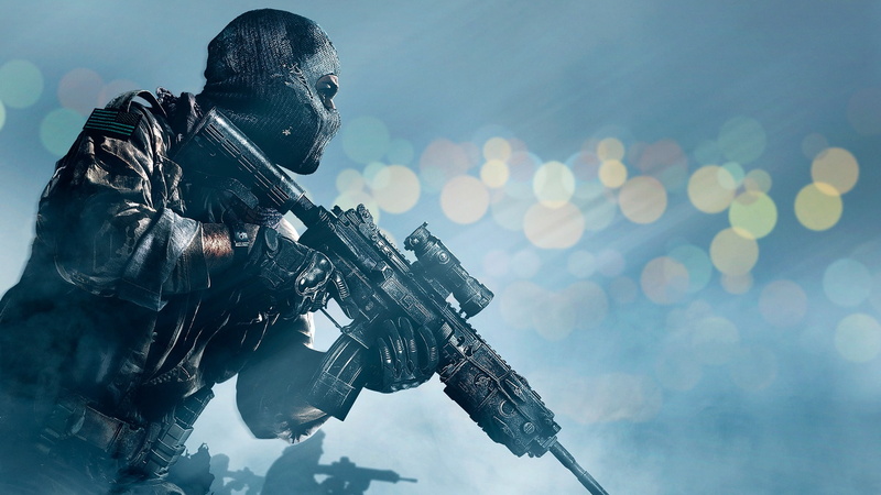 1080P, Weapons, Military, Activision, Soldiers, Call of Duty: Ghosts, Infinity Ward, Mask