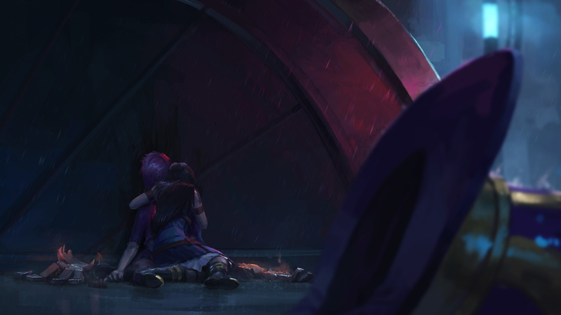 sitting, people, adult, social issues, Caitlyn (League of Legends), leisure activity, casual clothing, holding, 4K, day, looking, women, indoors, transportation
