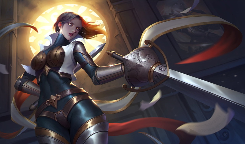 PC gaming, 1080P, artwork, weapon, Caitlyn (League of Legends), League of Legends, fantasy girl, fantasy art