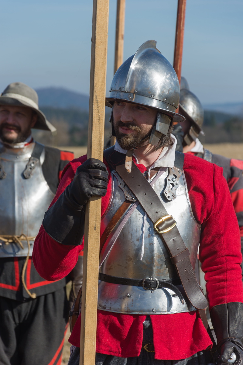 safety, headwear, day, armed Forces, waist up, warrior, enactment, front view, uniform, conflict, r, the Crusades, military, security, helmet, body Armor