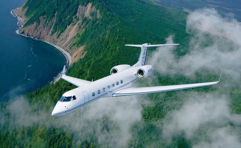 on the move, beauty in nature, outdoors, mid-air, plane, aerospace industry, plant, water, G550, g, aircraft wing, flying, transportation, land, air vehicle