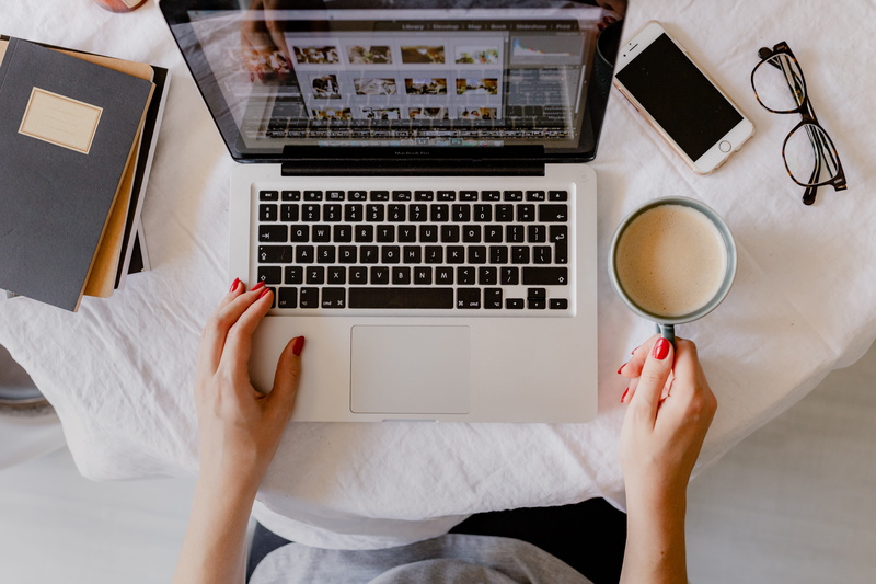 office, communication, typing, adult, cup, indoors, 4K, late, macbook, wireless technology, using laptop, workplace, furniture, study, food and drink