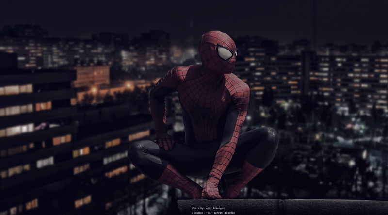 city, outdoors, lifestyles, Movies, cityscape, nature, spider, tehran, Spider-Man, night, casual clothing, ekbatan, men, architecture, iran