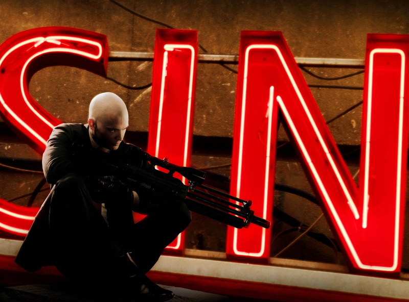 shaved head, portrait, mid adult men, Agent, waist up, red, warning sign, indoors, sin, application, Movies, mature men, lifestyles, communication
