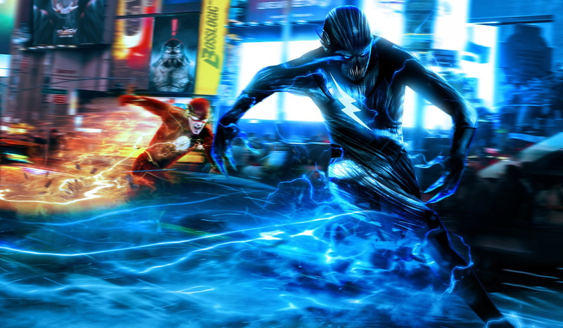 Comics, 1080P, Black Flash, Zoom (Comics), Flash
