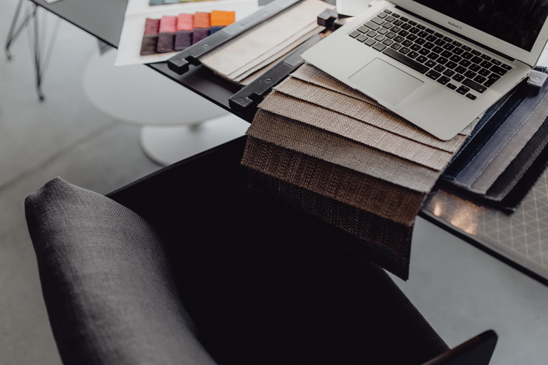 black furniture, communication, work, computer equipment, 4K, business, black table, home decor, black desk, connection, concept, clothing, black, desk