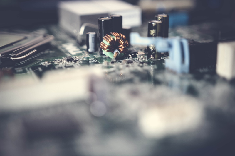 technology, blur, mother board, close-up, depth of field, computer part, electronics industry, complexity, architecture, machine part, cpu, brass, selective focus