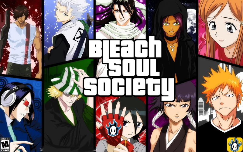 society, 1080P, soul society, 1920x1200, soul, anime, bleach