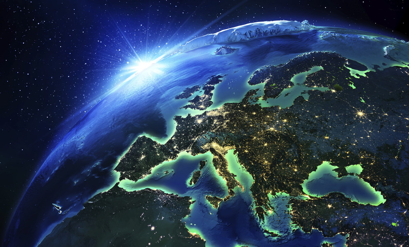 Earth, 1080P, europe, urban populations, contienente