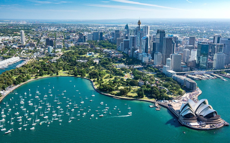 located, city, australia, east, capital, 1080P, sydney, state, south, wales, new, coast, populous, oceania