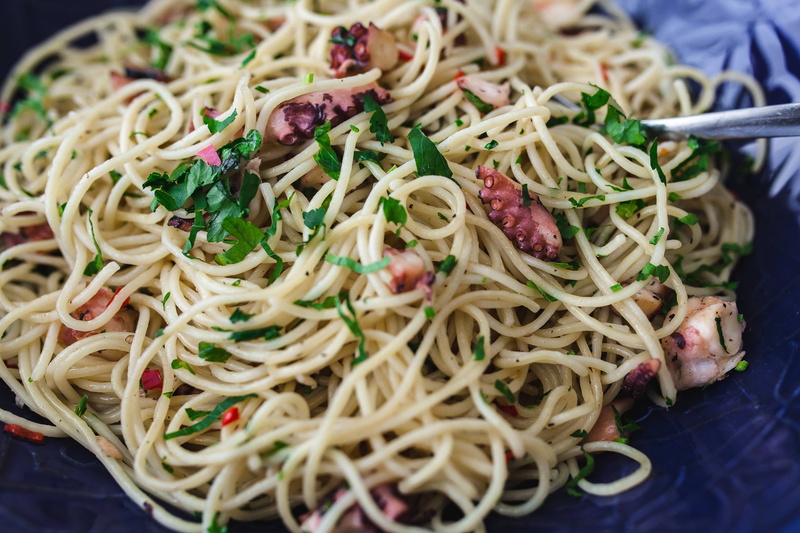 meal, serving size, red wine, dinner, table, Fancy, pasta, kitchen utensil, elegant, food, red, no people, wellbeing, healthy Eating, crayfish, wine, high angle view