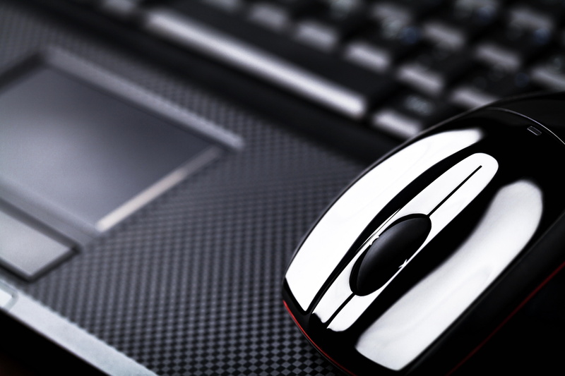 white, black, 4K, mouse, technology, computer, blur, bokeh, laptop, macro, cordless, notebook, touchpad, hi-tech