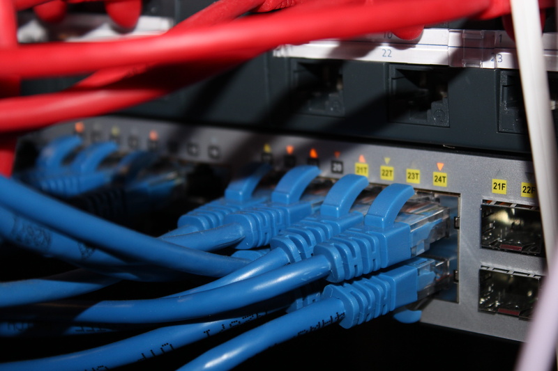 ethernet, cabling, network connection plug, global communications, telecommunications equipment, network server, fiber optic, close-up, router, comms rack