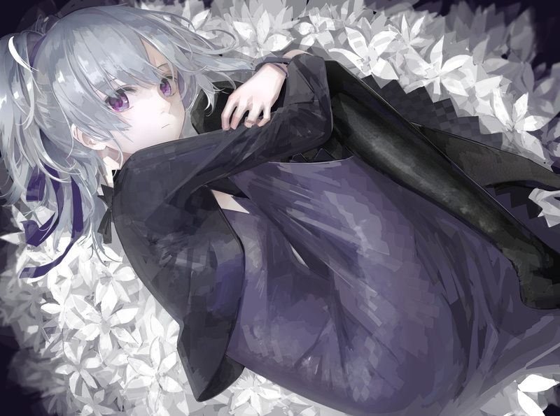 1080P, Yin, anime girls, silver hair, Darker than Black