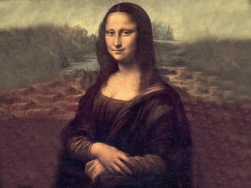 hd, lisa, Mona Lisa, mona, art, abstract, 480P