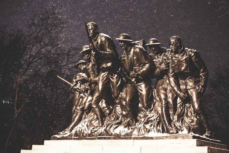 army, history, 5K, america, nature, seven, representation, art and craft, female likeness, built structure, ancient civilization, historic, outdoors, War